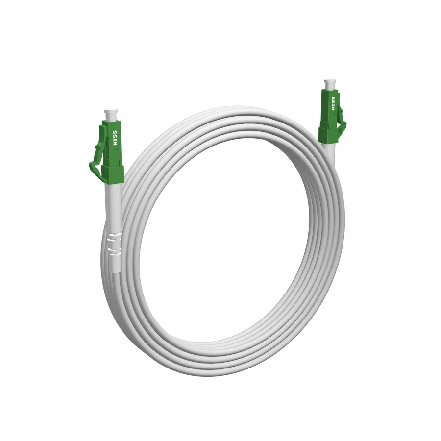 Шнур оптический NTSS PREMIUM spc LC/APC-LC/APC 9/125 G.657.A1 3.0мм 25м LSZH (патч-корд)