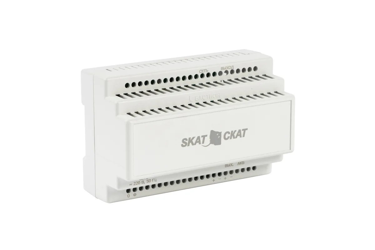 SKAT-12-4,0-DIN Источник вторичного электропитания резервированный 12В/4А Бастион