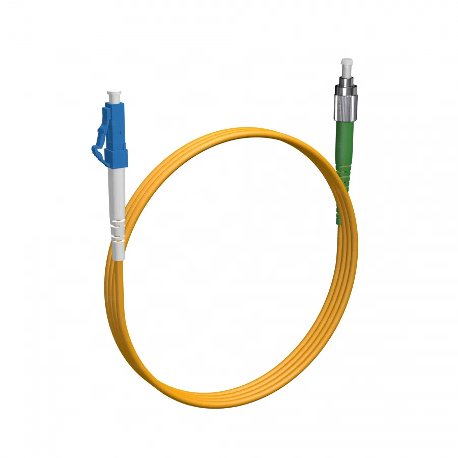 Шнур оптический NTSS spc LC/UPC-FC/APC 9/125 2.0мм 2м LSZH (патч-корд)