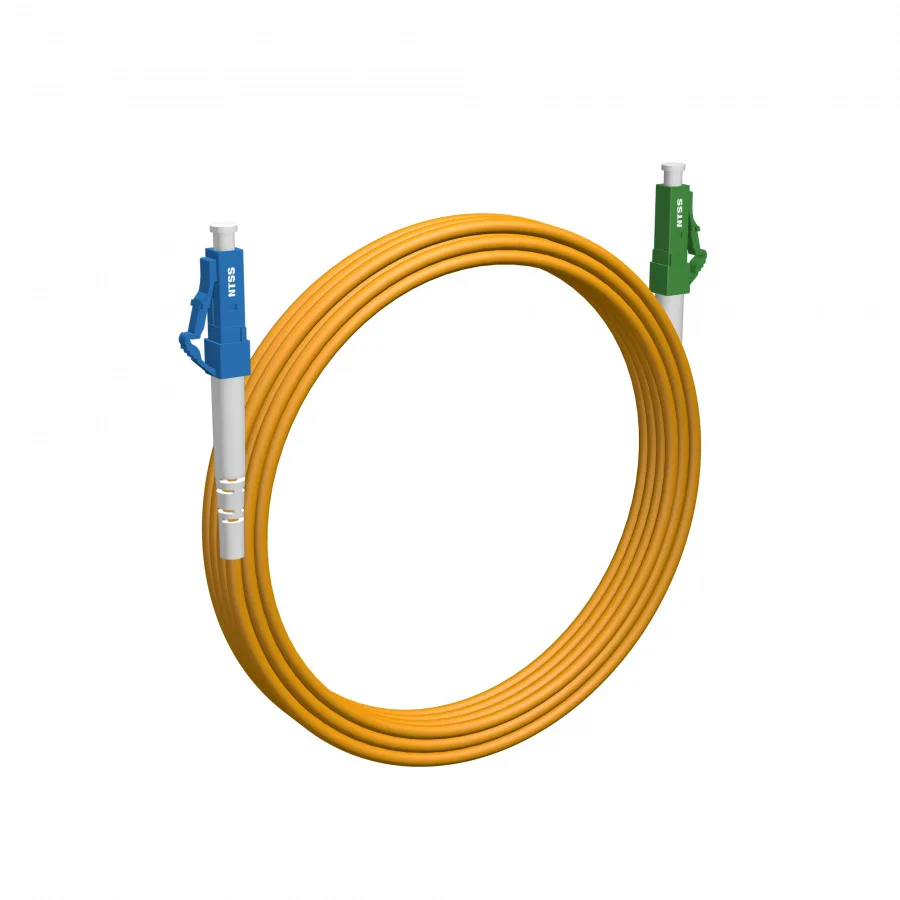 Шнур оптический NTSS spc LC/UPC-LC/APC 9/125 3.0мм 5м LSZH (патч-корд)