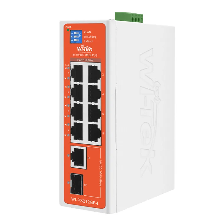 WI-PS212GF-I (v2) Промышленный неуправляемый коммутатор Wi-Tek