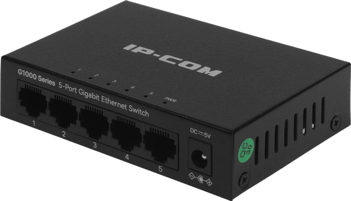 G1005 5-ти портовый неуправляемый коммутатор IP-COM