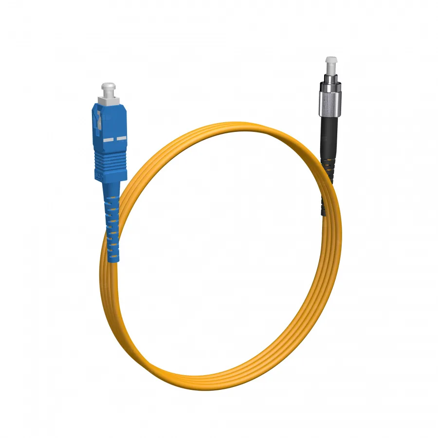 Шнур оптический NTSS spc SC/UPC-FC/UPC 9/125 2.0мм 1м LSZH (патч-корд)