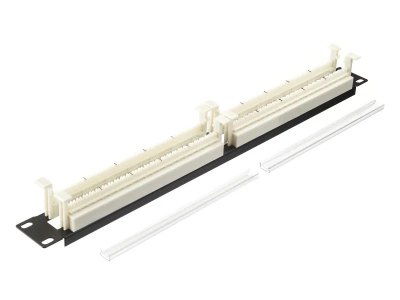 Кросс-панель 19", 100 пар, 1U, 110 тип