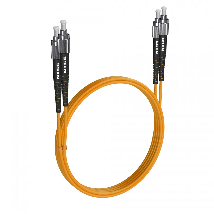 Шнур оптический NTSS PREMIUM dpc FC/UPC-FC/UPC 9/125 3.0мм 7м LSZH (патч-корд)