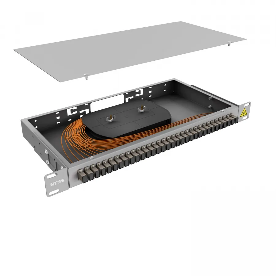 Кросс 19" NTSS PREMIUM, предсобранный 1U, 32 порта SC/UPC 62.5/125 мкм