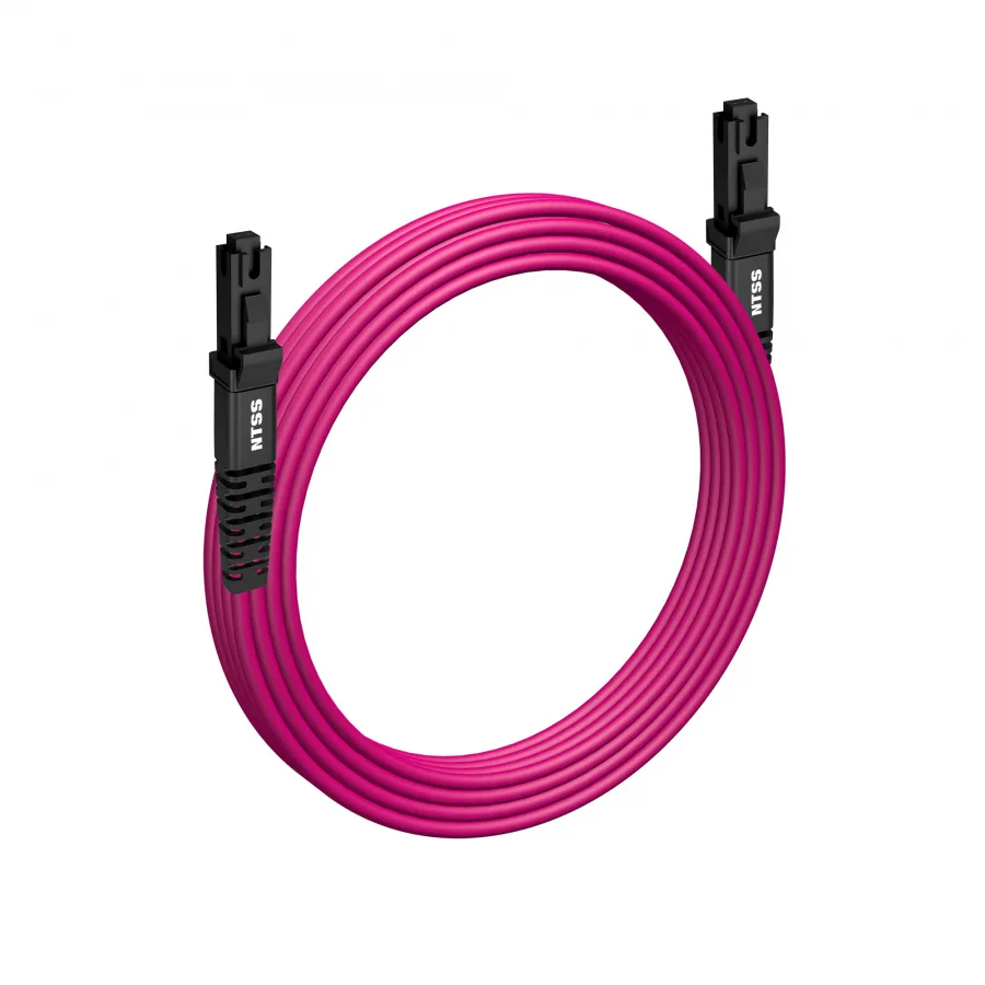 Шнур оптический NTSS dpc MTRJ/female-MTRJ/female 50/125 OM4 2.0мм 1м LSZH (патч-корд)