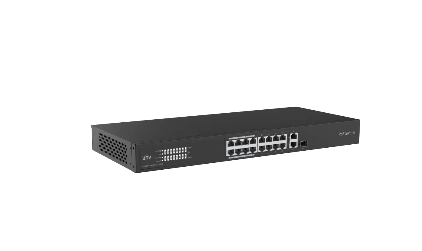 NSW3000-16T1GT1GC-POE-IN Управляемый PoE коммутатор Uniview