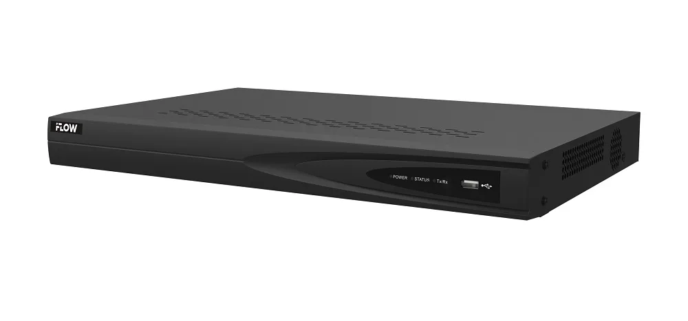 F-NR-208E (Аналог DS-N308P(D)) 8-ми канальный IP-регистратор c 8-ю PoE интерфейсами iFlow