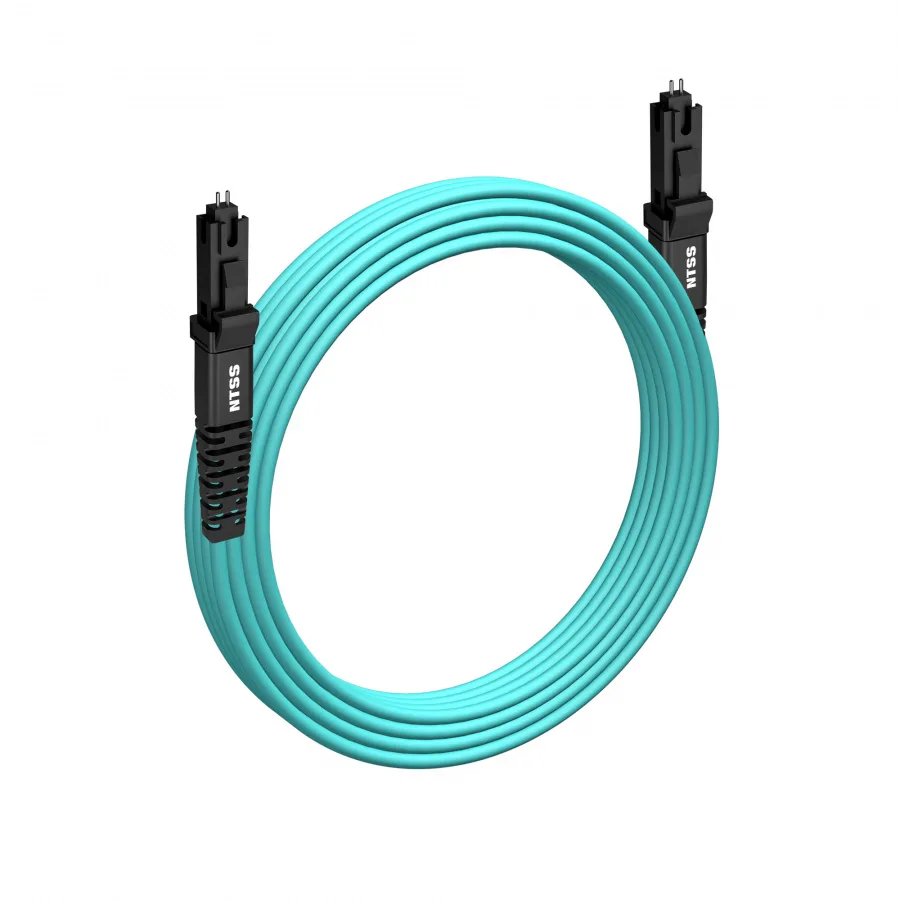 Шнур оптический NTSS dpc MTRJ/male-MTRJ/male 50/125 OM3 2.0мм 9м LSZH (патч-корд)