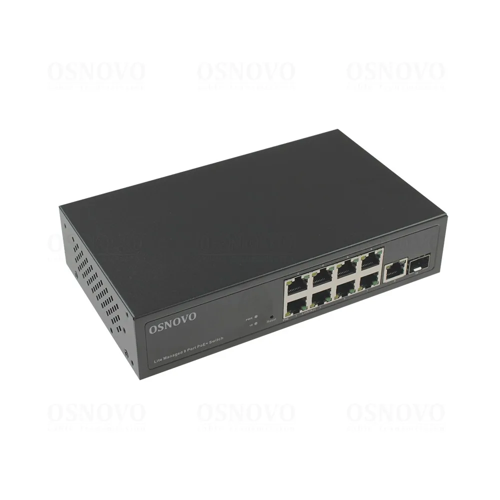 SW-8G1C-M(120W) 10-ти Портовый управляемый PoE коммутатор OSNOVO