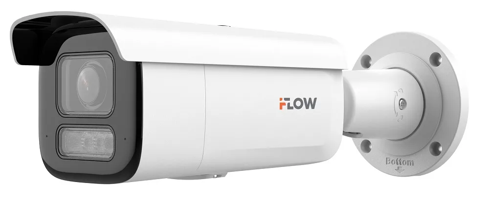 F-IC-2646CSZ4(2.8-12mm) (Аналог DS-2CD2647G2HT-LIZS(2.8-12mm)(eF)) 4Мп уличная цилиндрическая IP-видеокамера c гибридной Smart подсветкой iFlow
