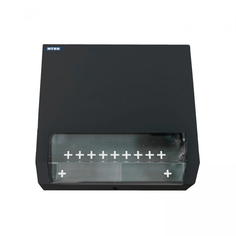 Шкаф настенный телекоммуникационный NTSS SOHO 19 5U: 3U+2U, собранный, черный RAL 9005