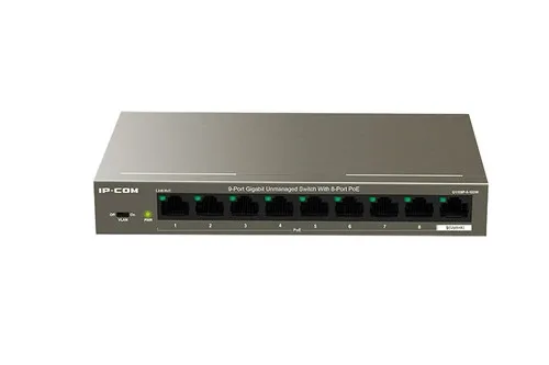 G1109P-8-102W V1.0 9-ти портовый неуправляемый PoE коммутатор IP-COM