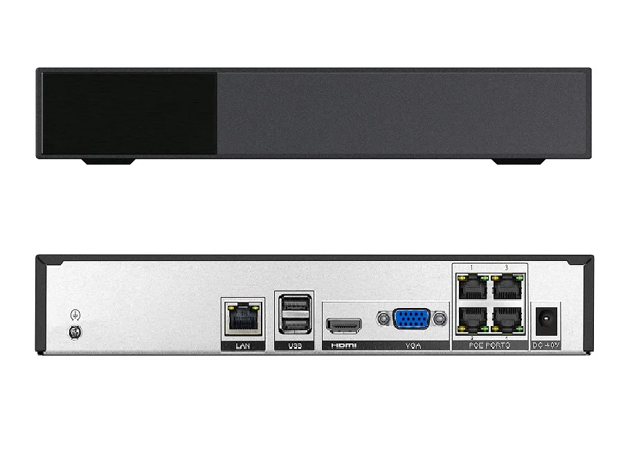 NR1604X-P4 (ver.3012V) 4-х канальный IP видеорегистратор c PoE Novicam