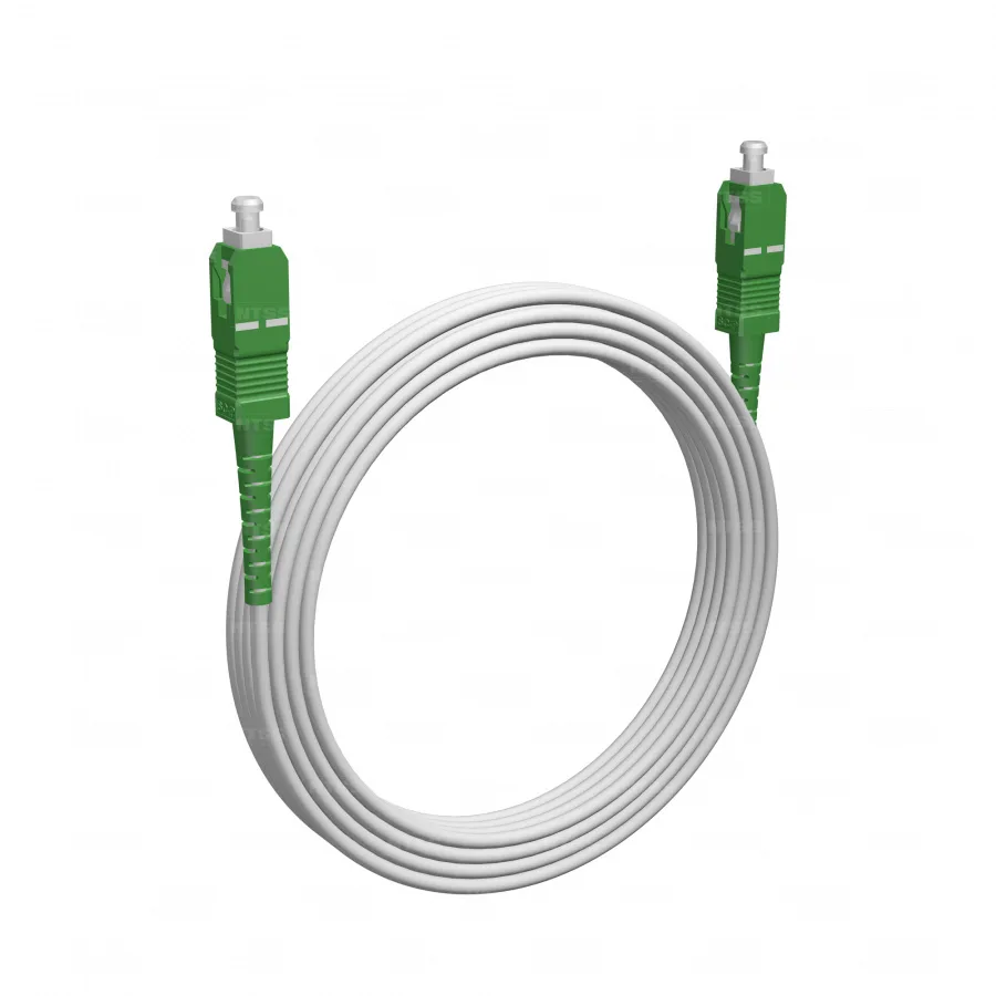 Шнур оптический NTSS spc SC/APC-SC/APC 9/125 G.657A1 3.0мм 20м LSZH (патч-корд)