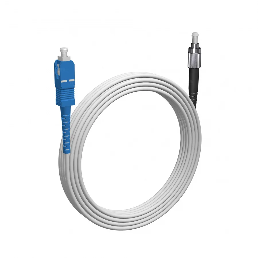 Шнур оптический NTSS spc SC/UPC-FC/UPC 9/125 G.657A1 3.0мм 30м LSZH (патч-корд)