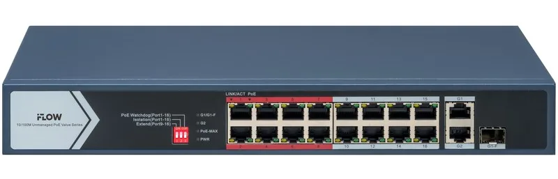 F-SW-EM418POE-VM/L Смарт-управляемый коммутатор iFlow