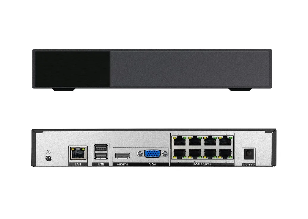 NR1608X-P8 (v.3014V) IP видеорегистратор 8-ми канальный Novicam