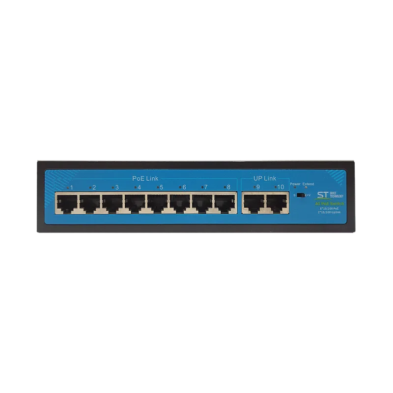 ST-S84POE(2M/96W/A) (версия 3) Коммутатор 8-ми портовый Space Technology