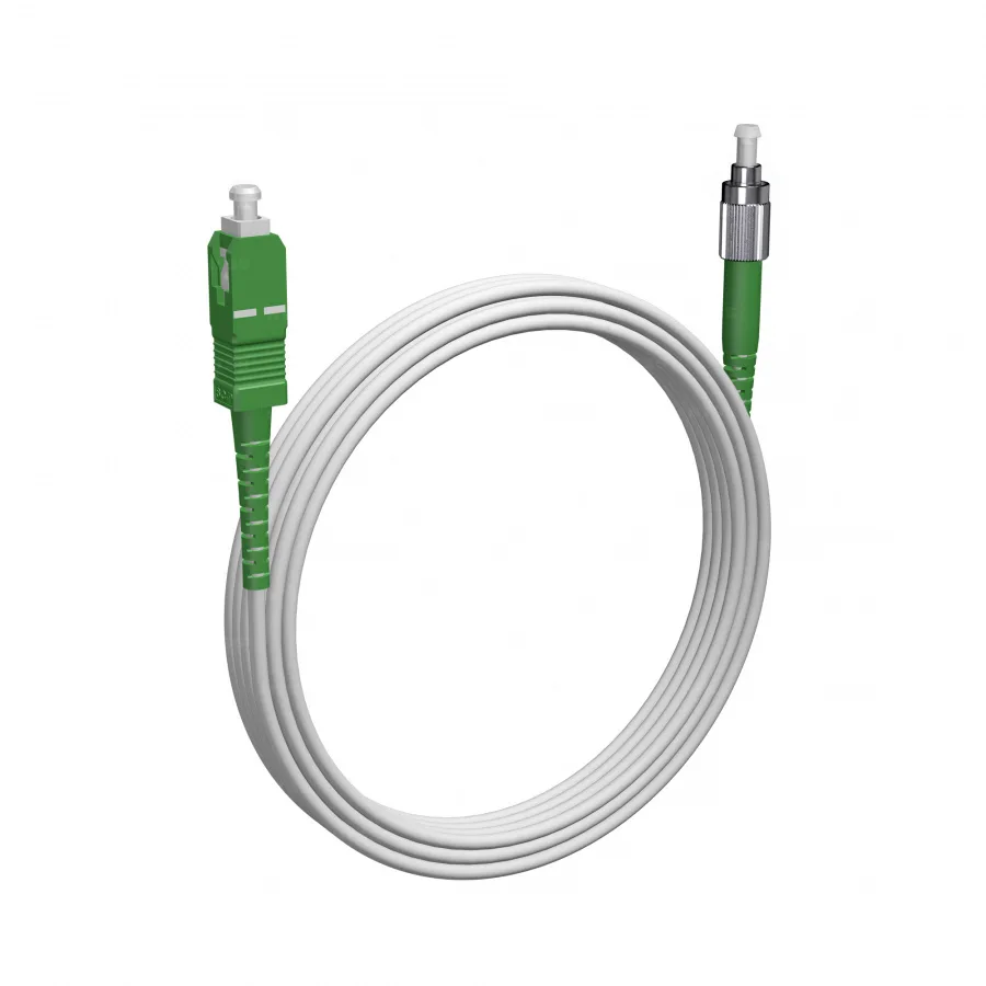 Шнур оптический NTSS PREMIUM spc SC/APC-FC/APC 9/125 G.657A1 3.0мм 10м LSZH (патч-корд)