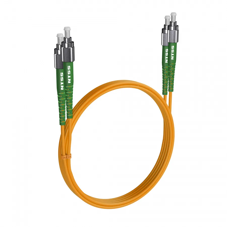 Шнур оптический NTSS PREMIUM dpc FC/APC-FC/APC 9/125 3.0мм 10м LSZH (патч-корд)