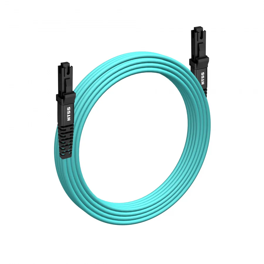 Шнур оптический NTSS dpc MTRJ/female-MTRJ/female 50/125 OM3 2.0мм 2м LSZH (патч-корд)