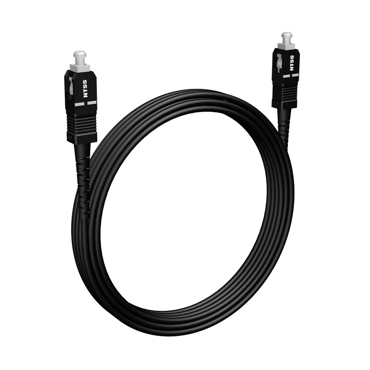 Шнур оптический NTSS spc SC/UPC-SC/UPC 9/125 3.0мм 10м черный LSZH (патч-корд)
