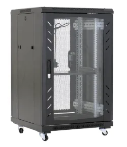 Серверный телекоммуникационный шкаф 19" напольный 22U SIT-FS1022 размеры(ШхГхВ) 600*1000*1166мм С/М