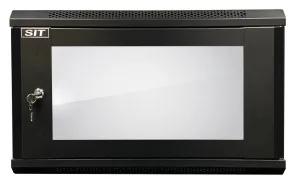 Шкаф 19" 6U SIT-WM063 телекоммуникационный настенный размеры(ШхГхВ) 600*600*368мм