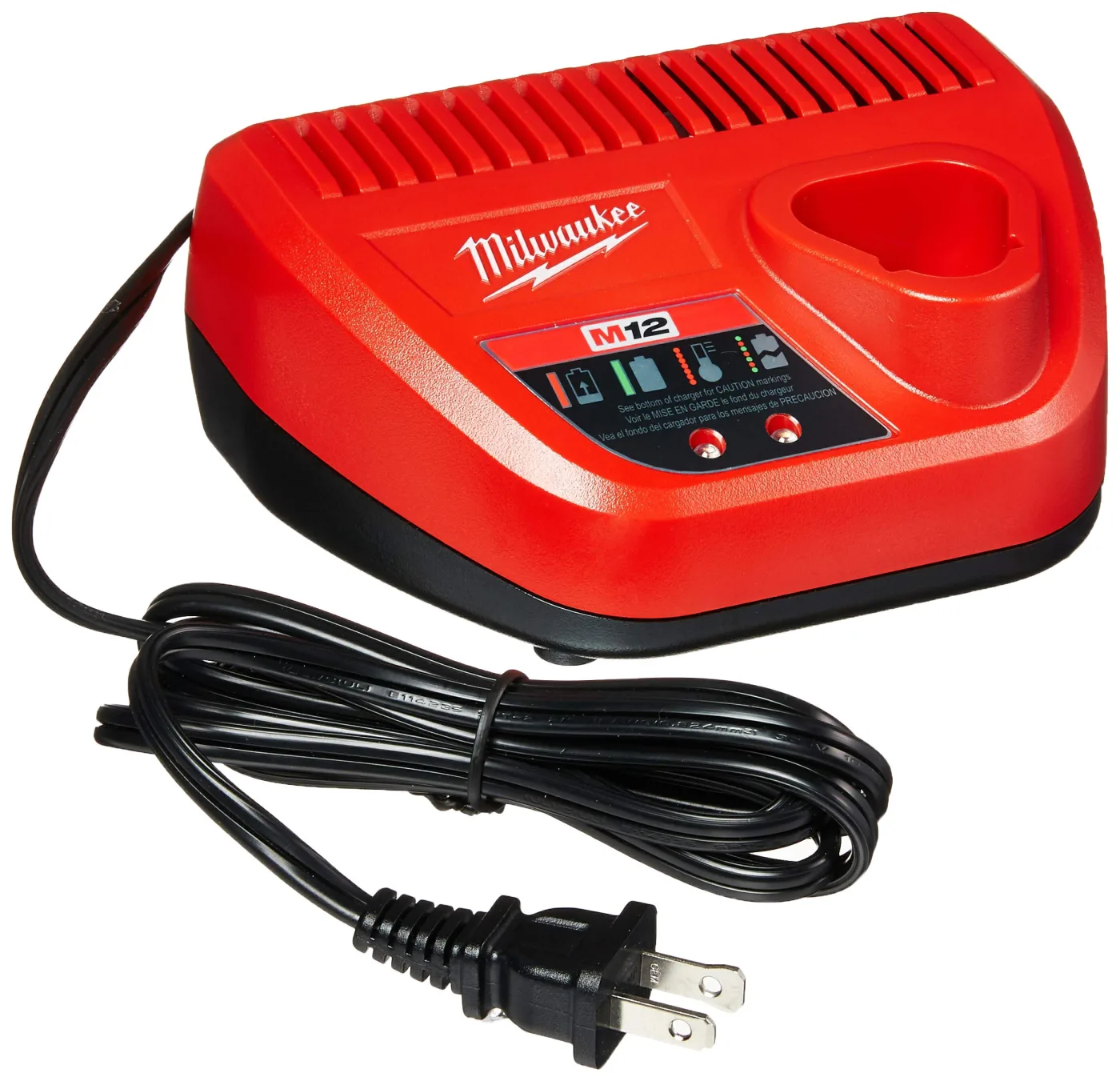 Зарядное устройство Milwaukee M12 120Вольт (48-59-24010)