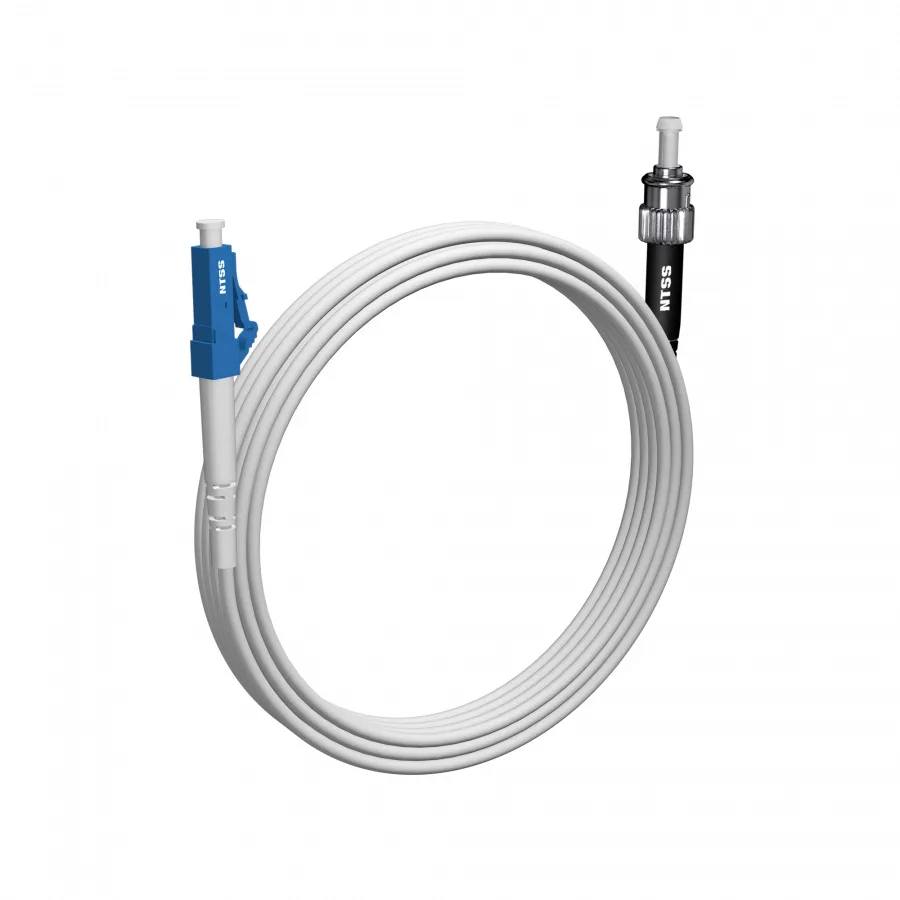 Шнур оптический NTSS spc LC/UPC-ST/UPC 9/125 G.657A1 3.0мм 9м LSZH (патч-корд)