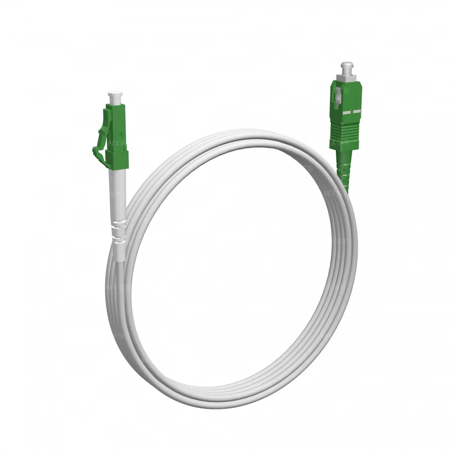 Шнур оптический NTSS spc LC/APC-SC/APC 9/125 G.657A1 3.0мм 4м LSZH (патч-корд)