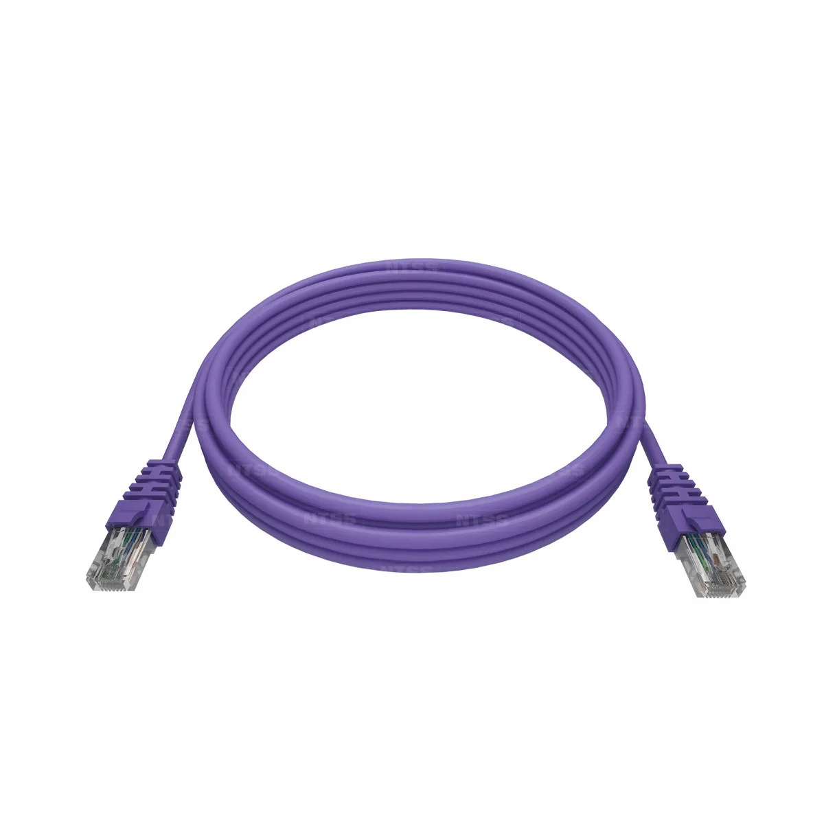 Патч-корд NTSS PREMIUM 2xRJ45/8P8C, T568B UTP 28 AWG CAT6 LSZH 7 метров, лиловый