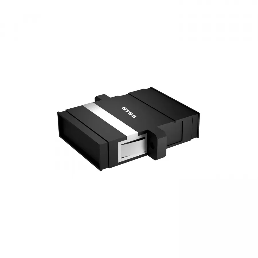 Адаптер оптический NTSS дуплекс SC sm/mm Black