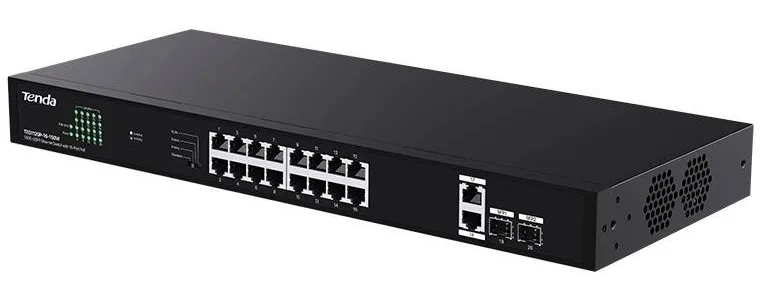 TEG1120P-16-150W 16-портовый PoE-коммутатор Tenda