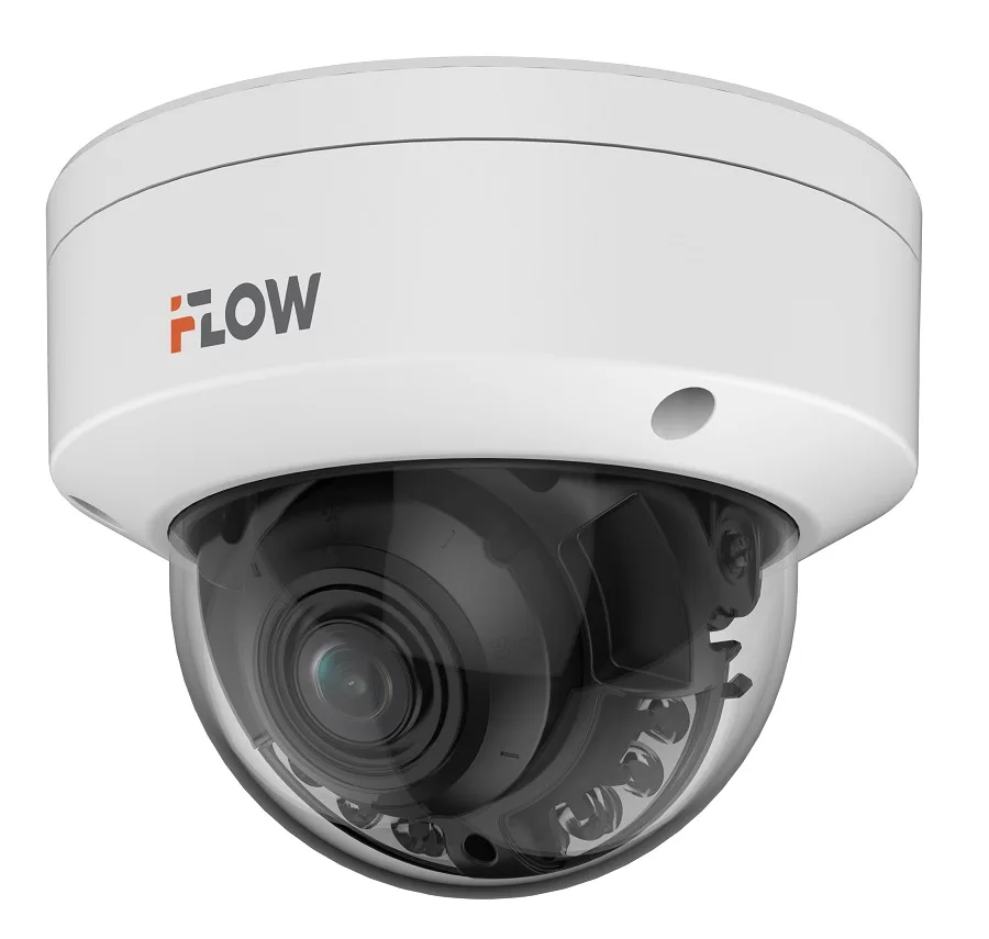 F-IC-2786CSZ4(2.8-12mm) (Аналог DS-2CD2787G2HT-LIZS(2.8-12mm)(eF)) 8Мп уличная купольная IP-камера c гибридной Smart подсветкой iFlow