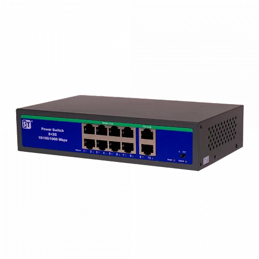 Коммутатор POE 4 порта ST-S40POE, (2M/76W)