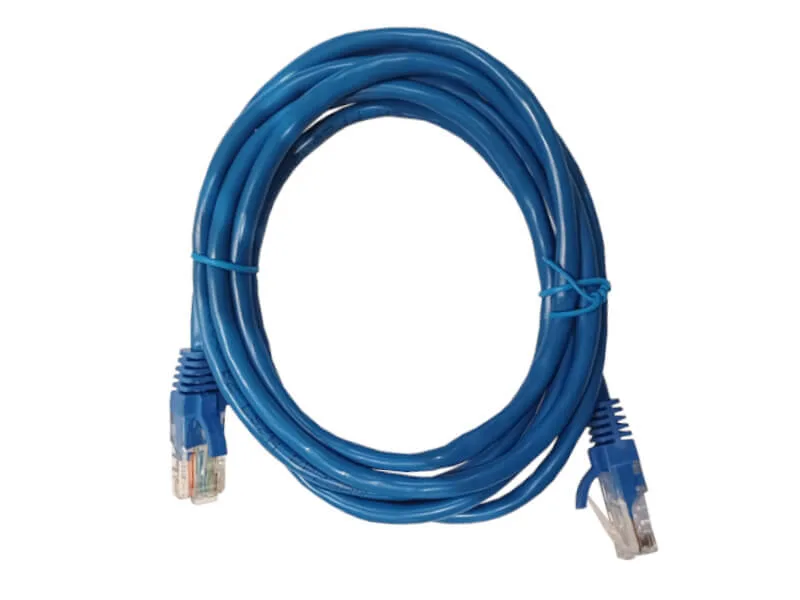 Патч-корд UTP4 cat 5e, 2,0м, ВС, LSZH, синий, литой коннектор NETKO Optima