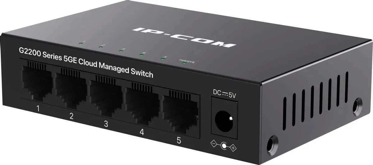 G2205D 5-ти портовый управляемый облачный коммутатор IP-COM