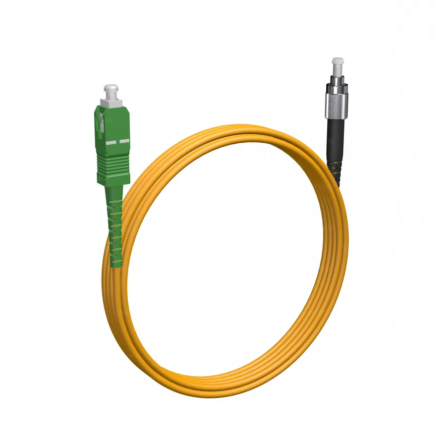 Шнур оптический NTSS spc SC/APC-FC/UPC 9/125 3.0мм 4м LSZH (патч-корд)