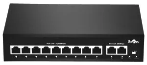 ST-NS209MB-MD Коммутатор неуправляемый 11 портовый с PoE Smartec