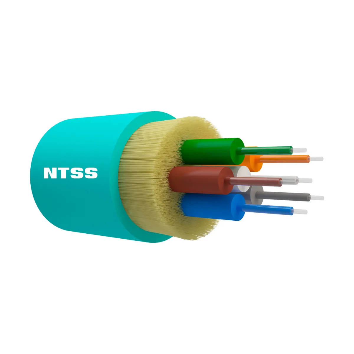 Оптический кабель внутренний NTSS PREMIUM 6 волокон OM3, 50/125, LSZH(нг(A)-HF), АКВА