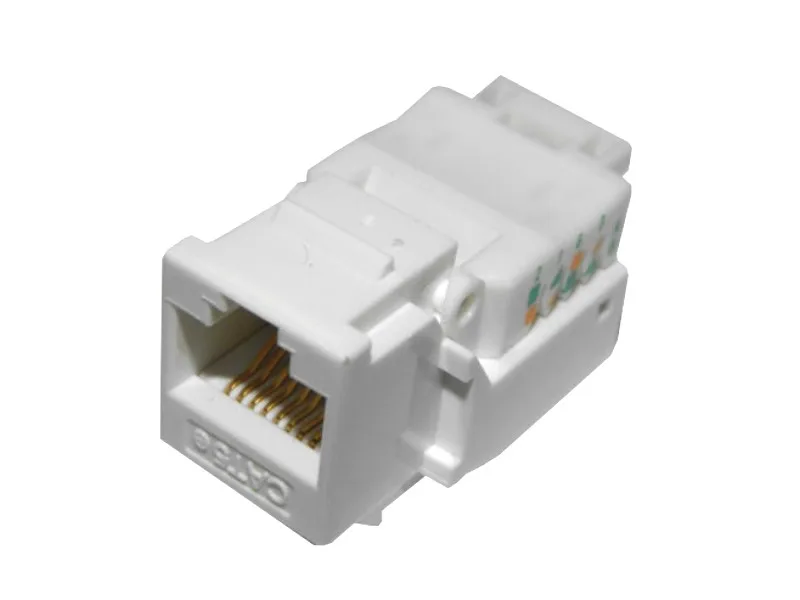 Модуль Keystone неэкранированный, RJ45, cat.5e, 90°, без инструмента, белый, NETKO Expert CKC