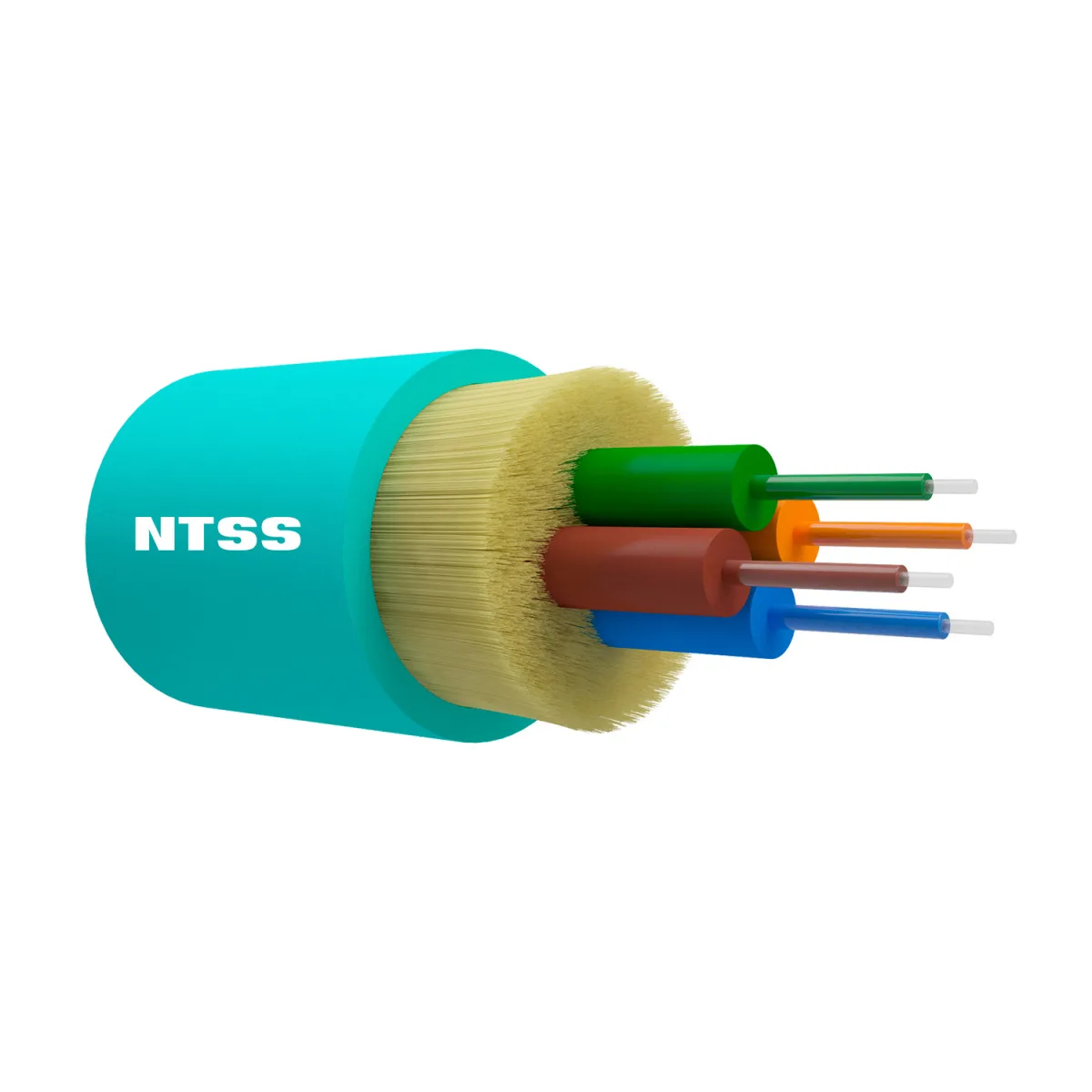 Оптический кабель внутренний NTSS PREMIUM 4 волокна OM3, 50/125, нг(A)-HFLTx, АКВА