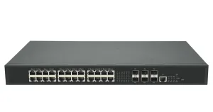 GL-SW-G305-30P Управляемый коммутатор L3 PoE, Stack, 24*1/2.5 Гбит/с PoE (8 порт. 802.3BT, 16 порт. 802.3at), PoE 740Вт NIKOMAX