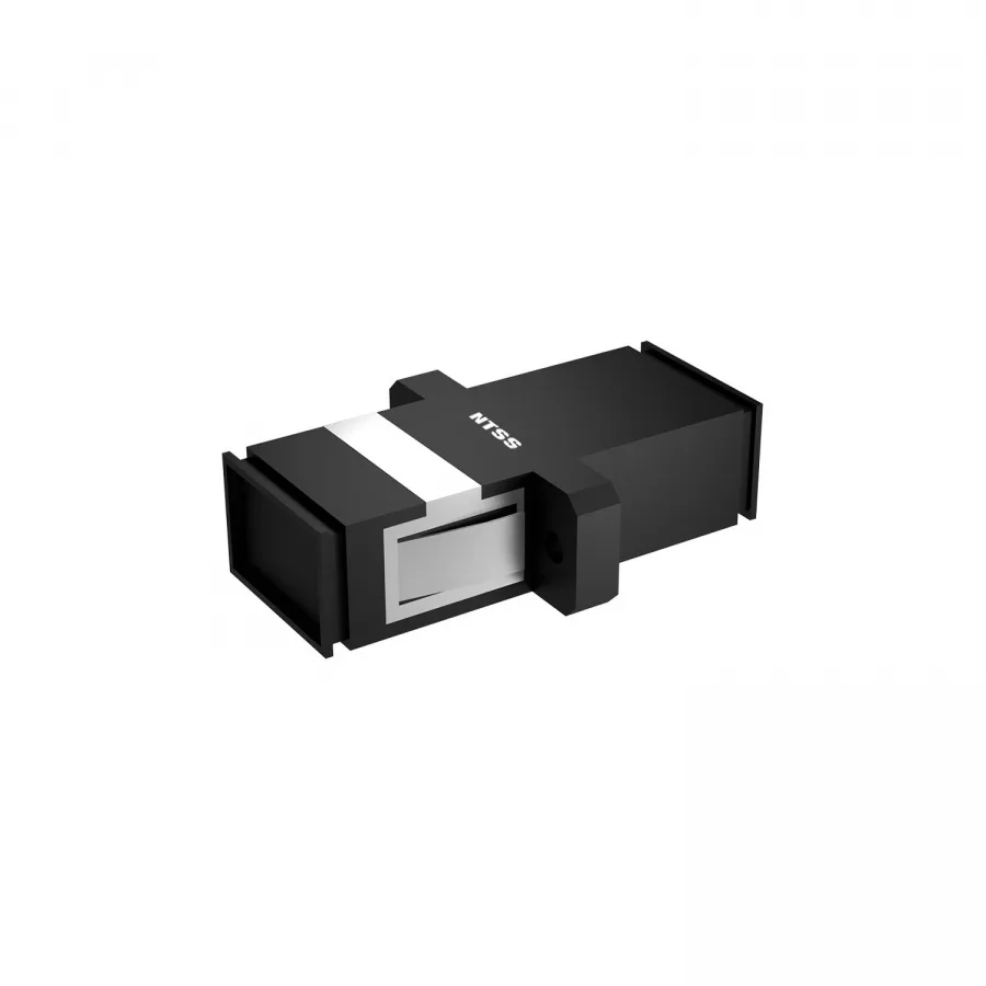 Адаптер оптический NTSS SC sm/mm Black