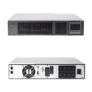 GL-UPS-OL01pf-1-1/3*9a ИБП 1000ВА/1000Вт (1/1 однофазный), ток зарядного устройства 1-12А, 2U, глубина 410 мм, 3 акб NIKOMAX