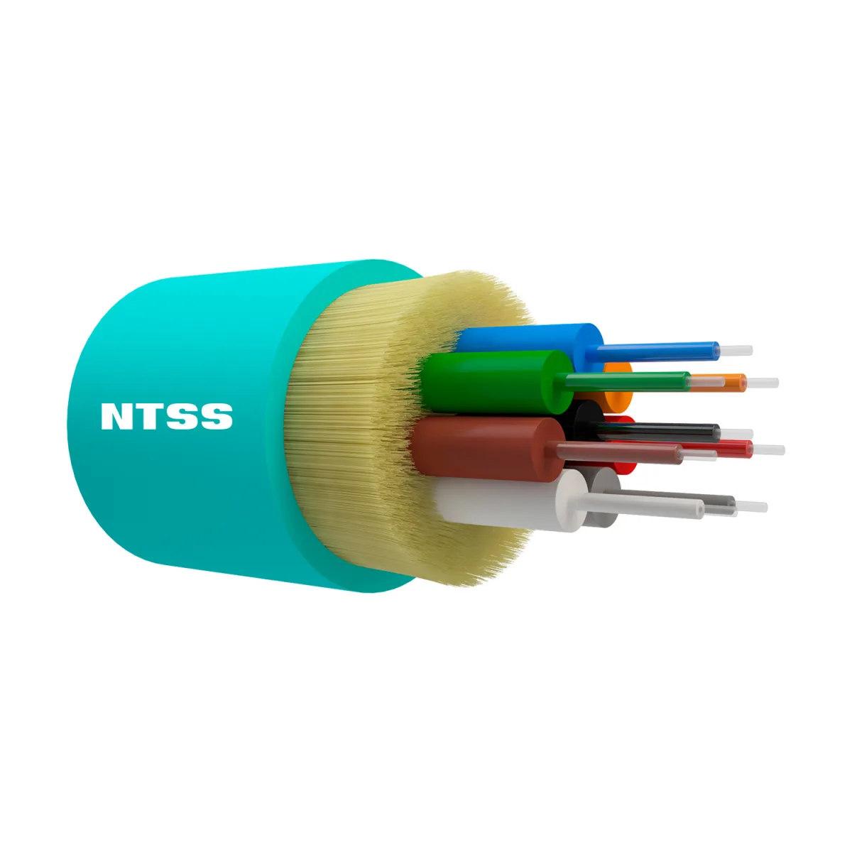Оптический кабель внутренний NTSS PREMIUM 8 волокон OM3, 50/125, LSZH(нг(A)-HF), АКВА