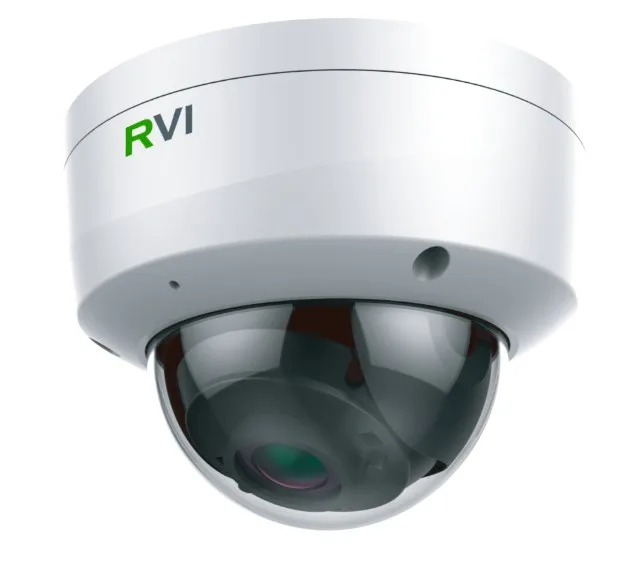 RVi-1NCD4054 (2.8) white уличная купольная всепогодная IP-камера видеонаблюдения с встроенным микрофоном RVi